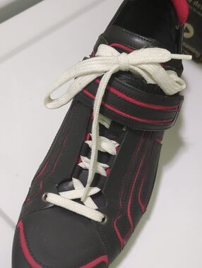 Pierre Hardy Black and Red Men's Sneakers